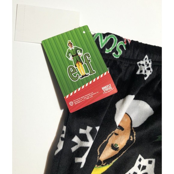 Mens Buddy ELF Son of a Nutcracker Christmas Fleece Sleep Pants Large 36-38 - Picture 7 of 9